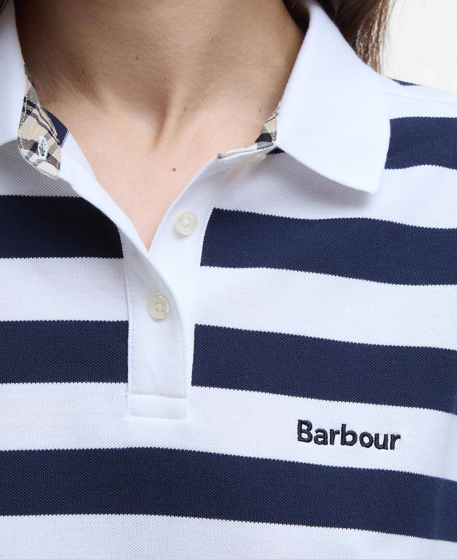 Ashbourne Striped Polo Shirt image number 4