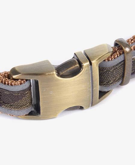 Reflective Tartan Dog Collar Classic Tartan