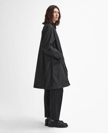 Modified Exmoor Waxed Coat Classic Black