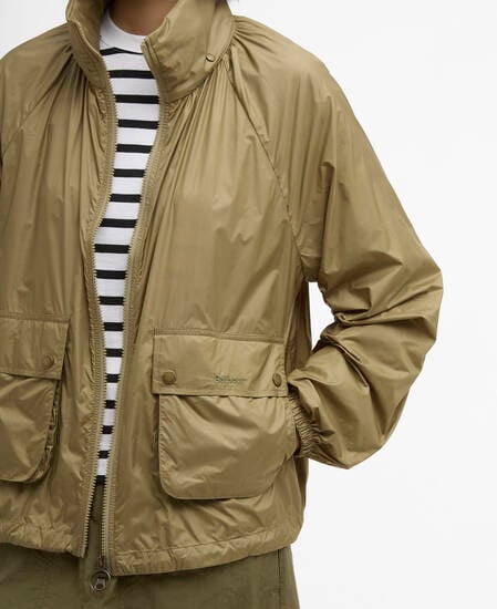 Giacca antipioggia Rowane Bleached Olive