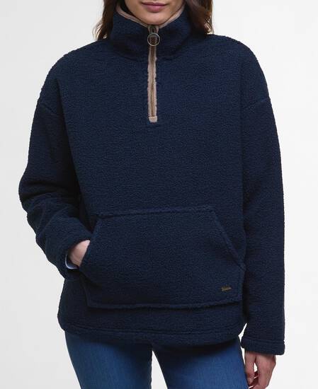 Bamburgh Half-Zip Fleece Navy