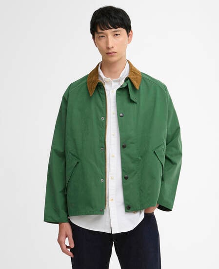 Transporter Oversized Casual Jacket Racing Green
