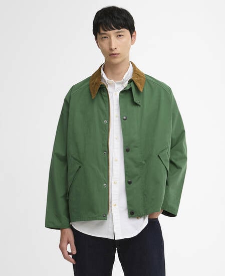 Jacke Transporter Oversized Casual Racing Green