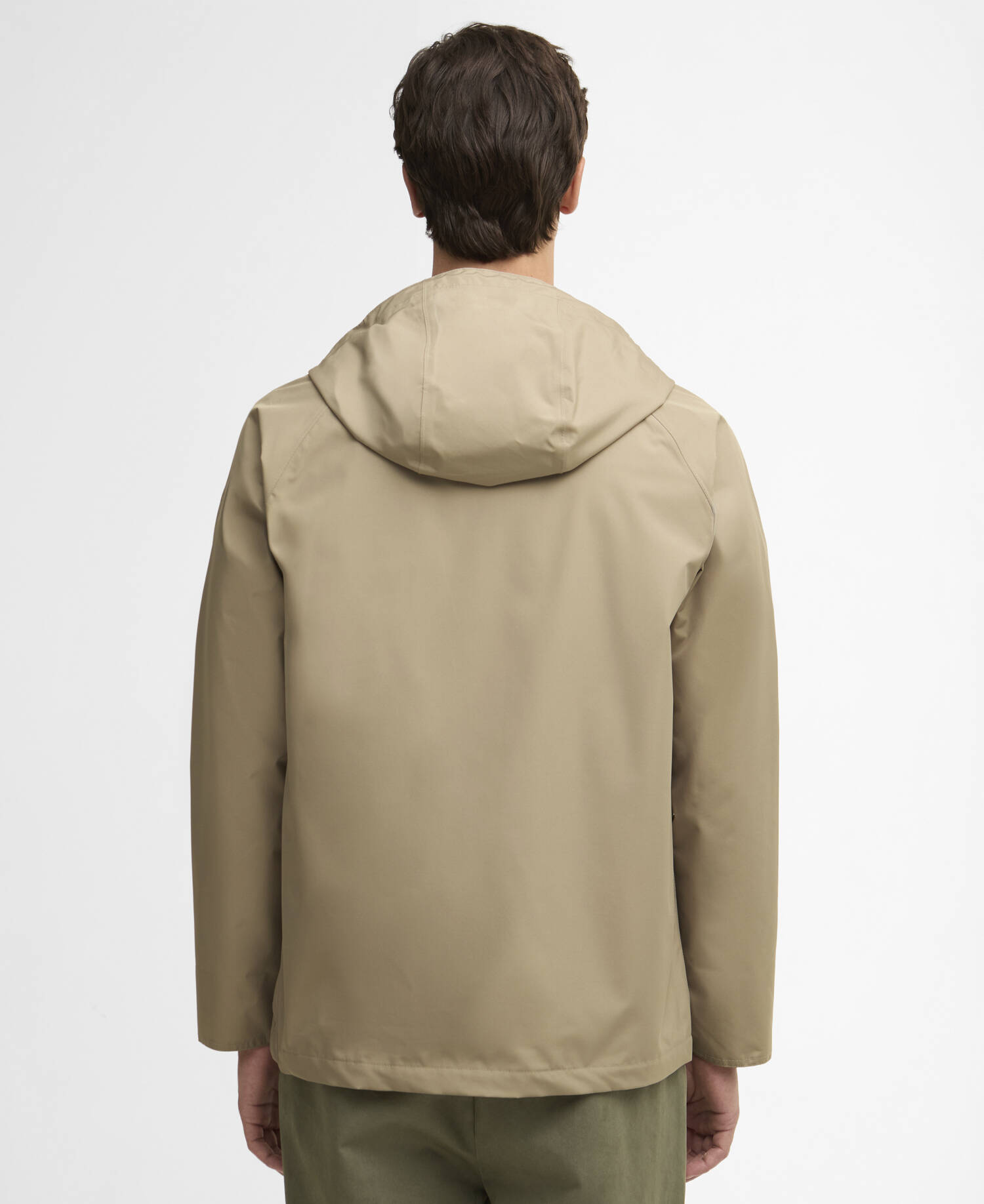 Jacke Hooded Domus Washed Stone image number 2