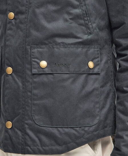Reelin Waxed Jacket Sage