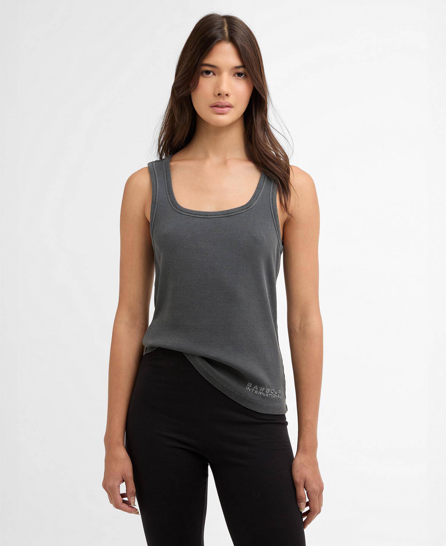 Top Lyra Washed Black image number 0
