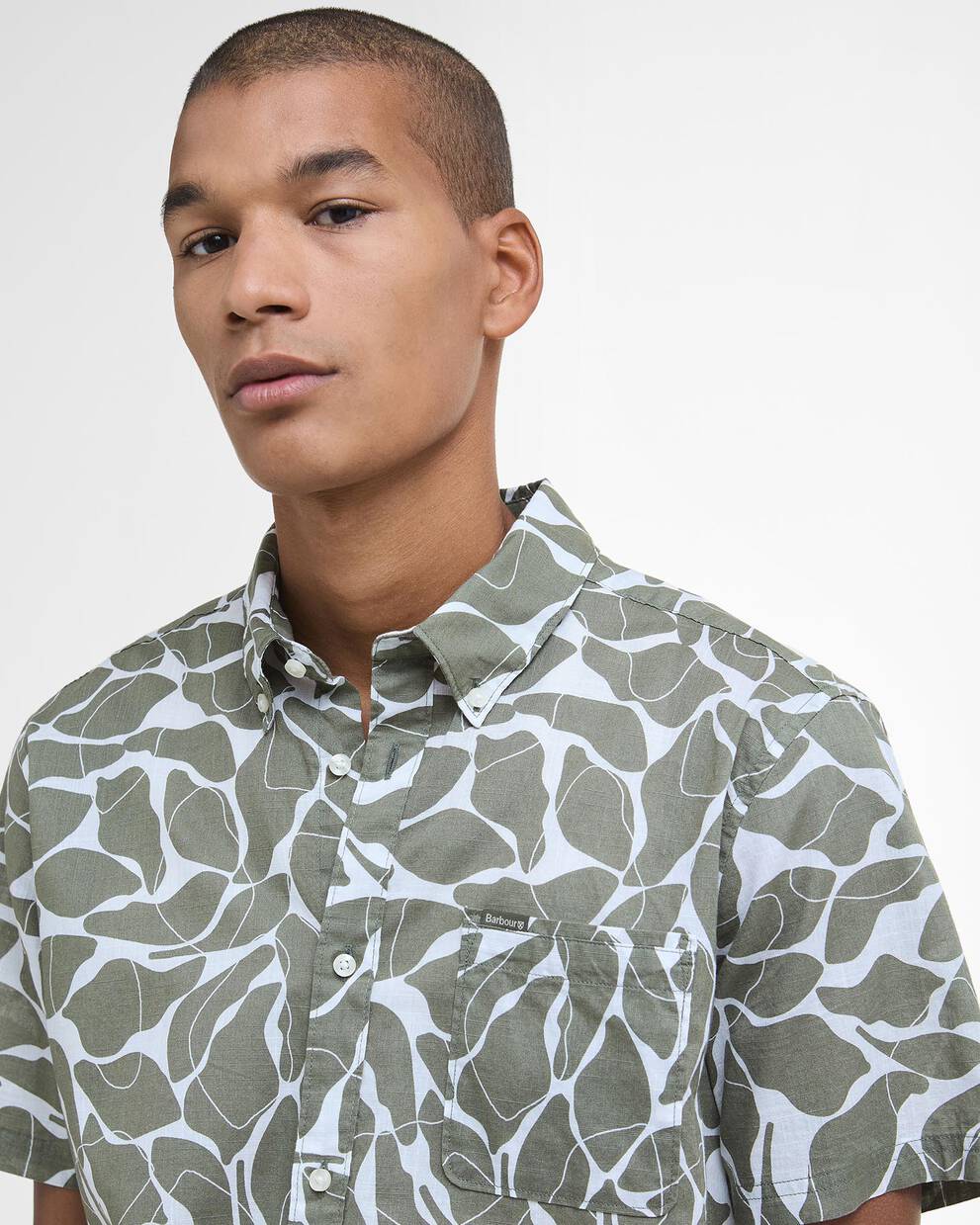 Spillroad Printed Short-Sleeved Shirt