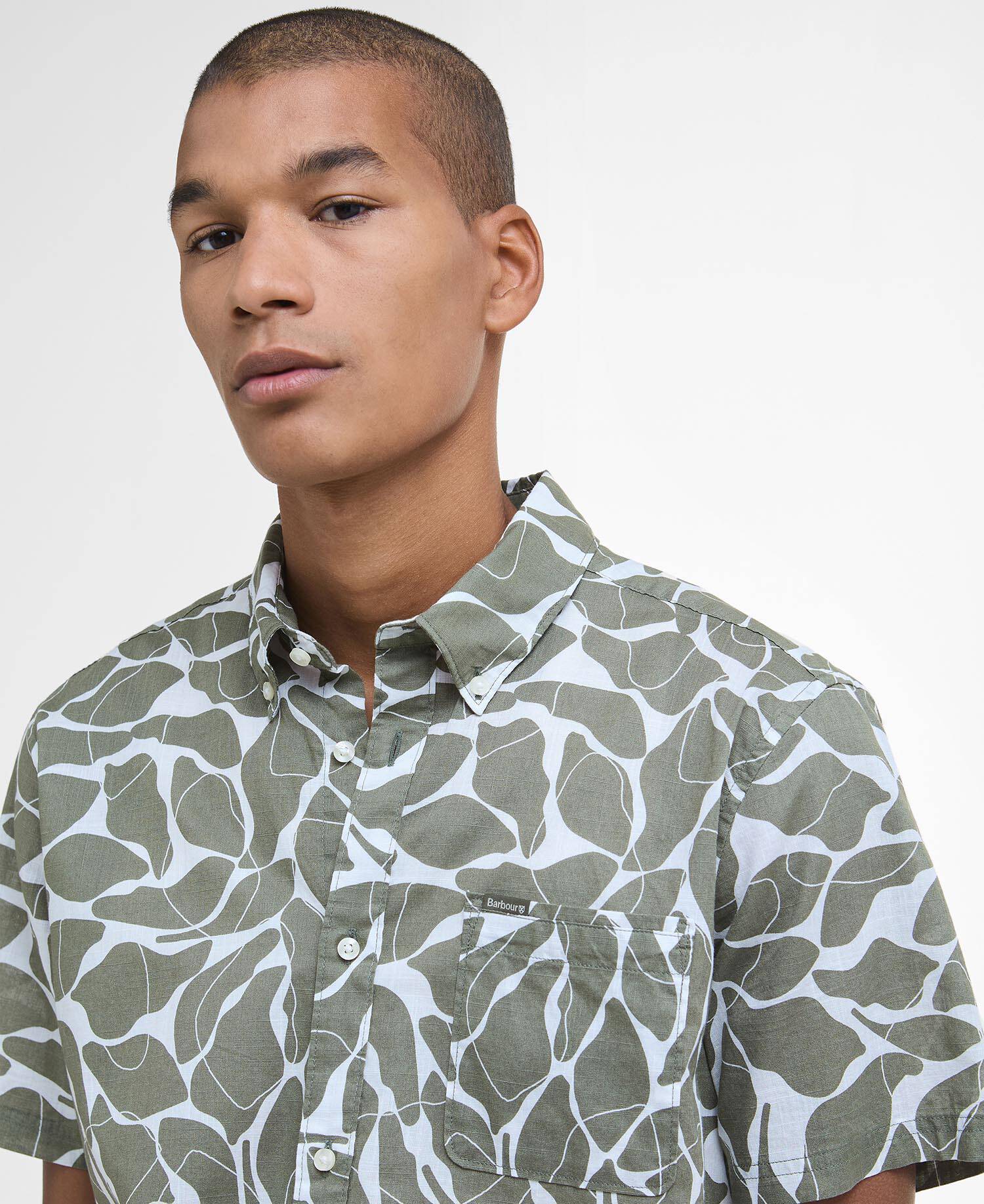 Spillroad Printed Short-Sleeved Shirt image number 3
