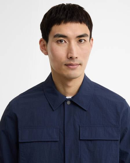 Overshirt Ardie Ripstop Oxford Navy