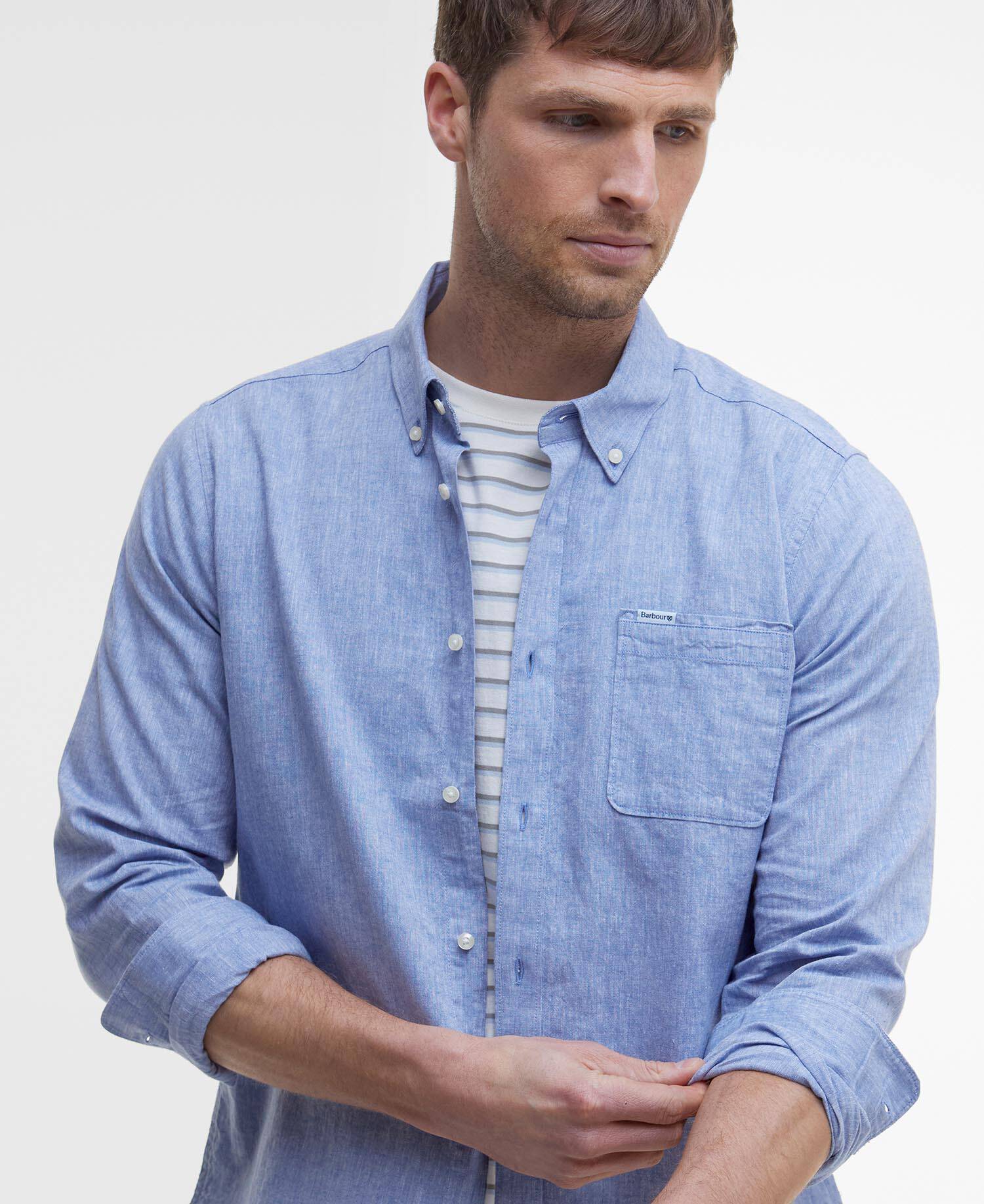 Nelson Tailored Long-Sleeved Shirt image number 3