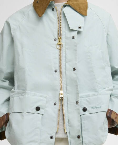 Giacca casual oversize Bedale Ice Blue