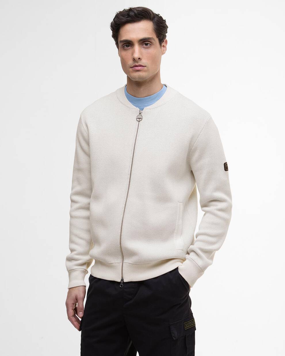 Patrick Bomber Zip Through Cardigan