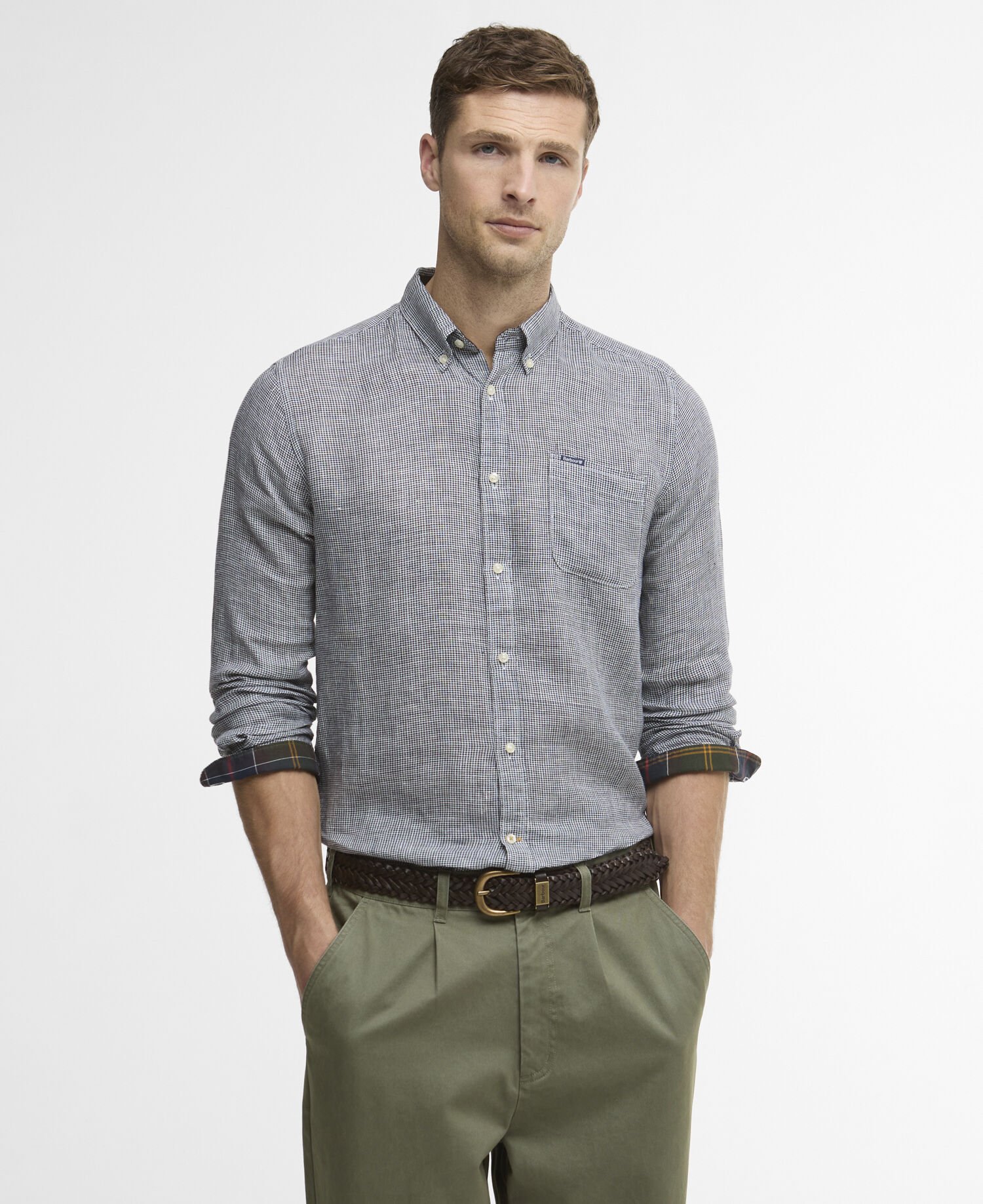 Hemd Linton Tailored Dark Navy