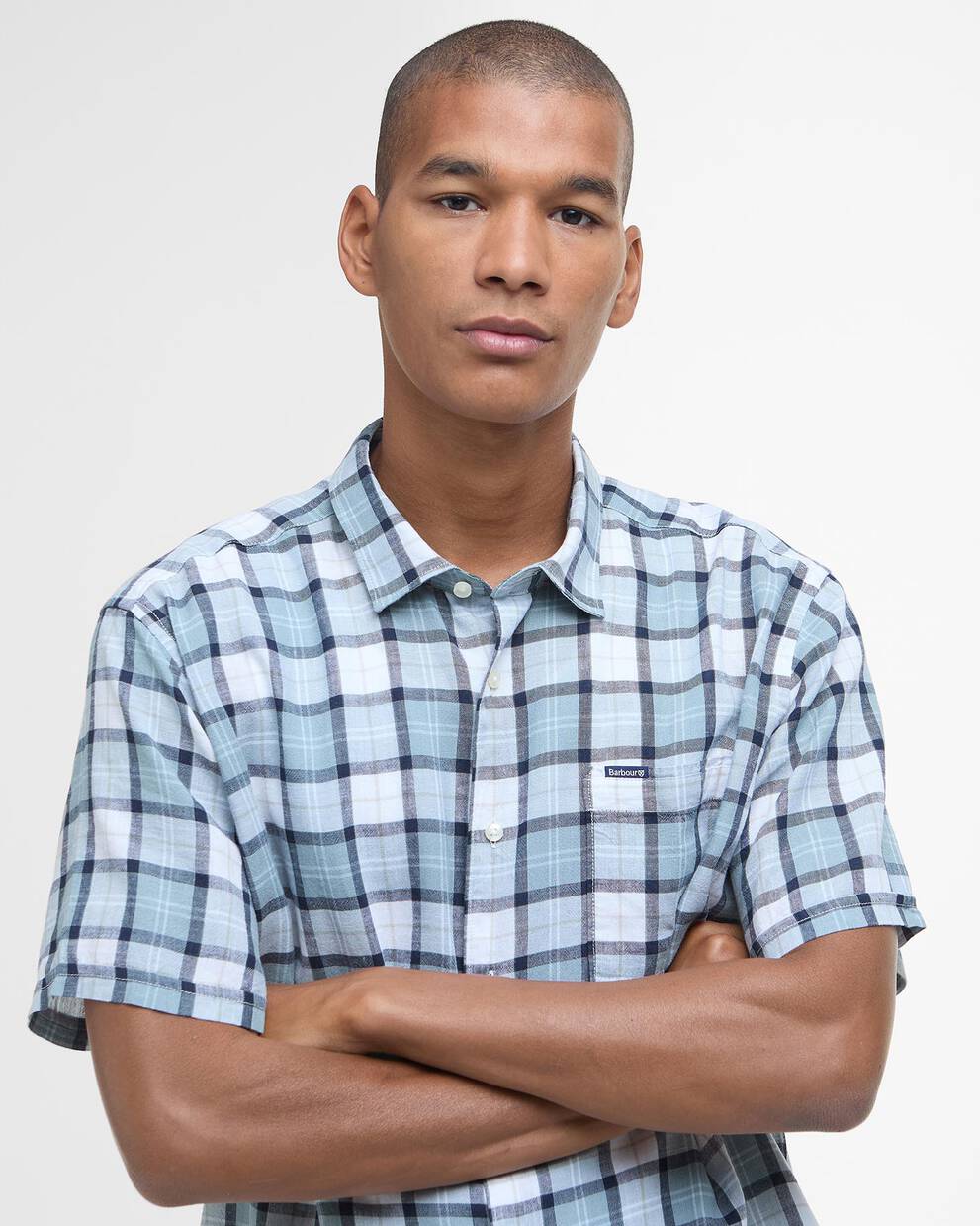 Midfield Tartan Regular Short-Sleeved Shirt