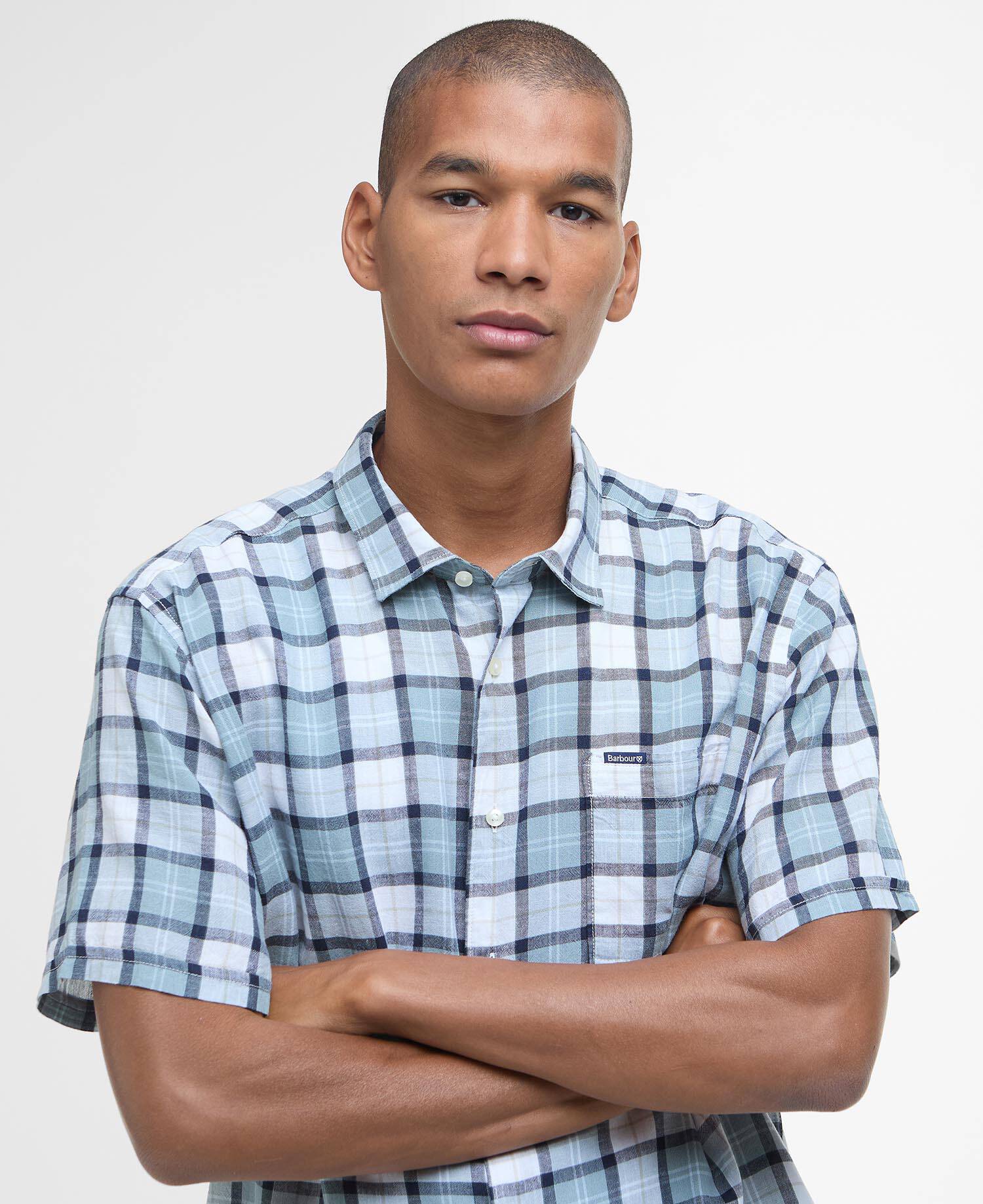 Midfield Tartan Regular Short-Sleeved Shirt image number 3