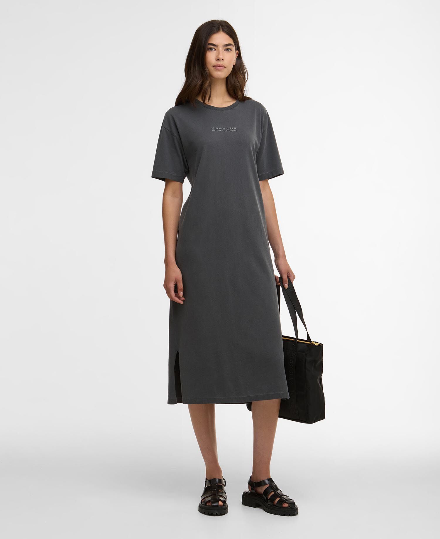 Abito midi Lyra Washed Black