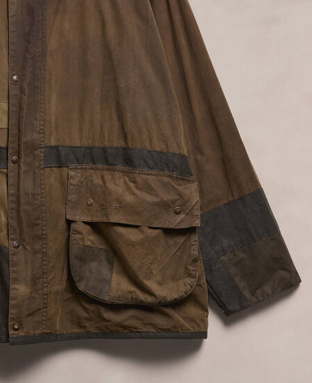 Barbour Re-Loved Men's Durham Waxed Jacket