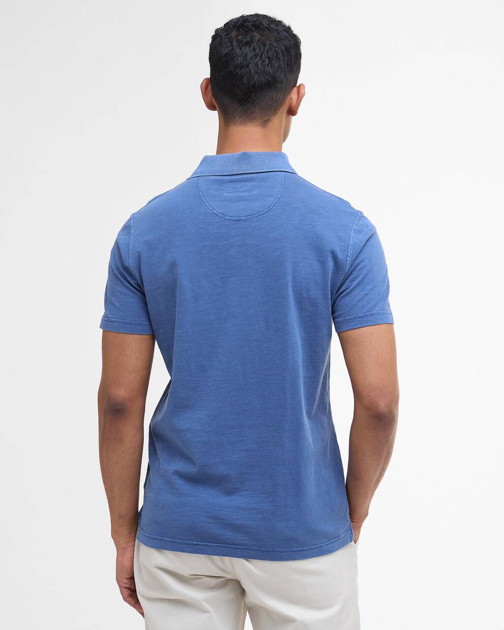 Polo fiammata tinta con pigmenti