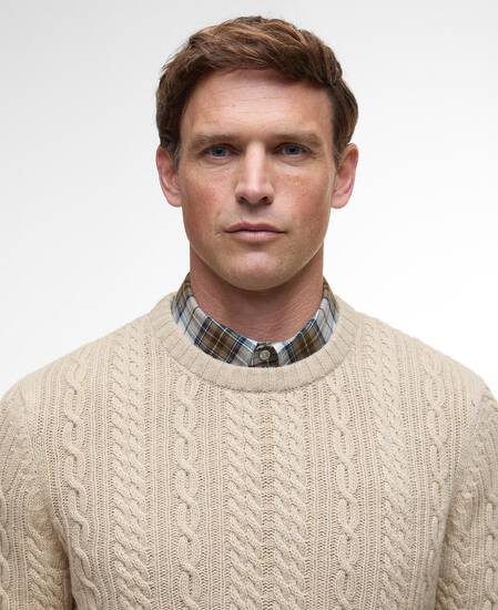 Maglione a trecce Lowfen Stone