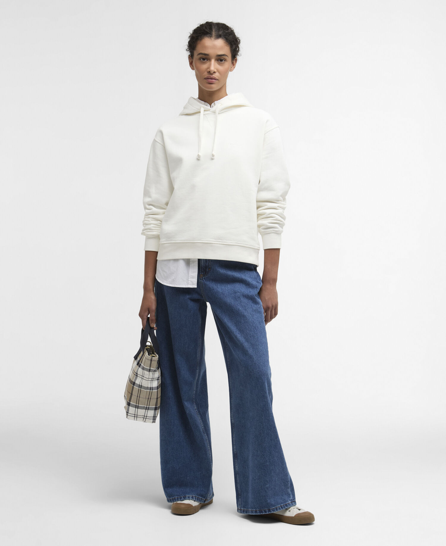 Bede Oversized Hoodie Cloud