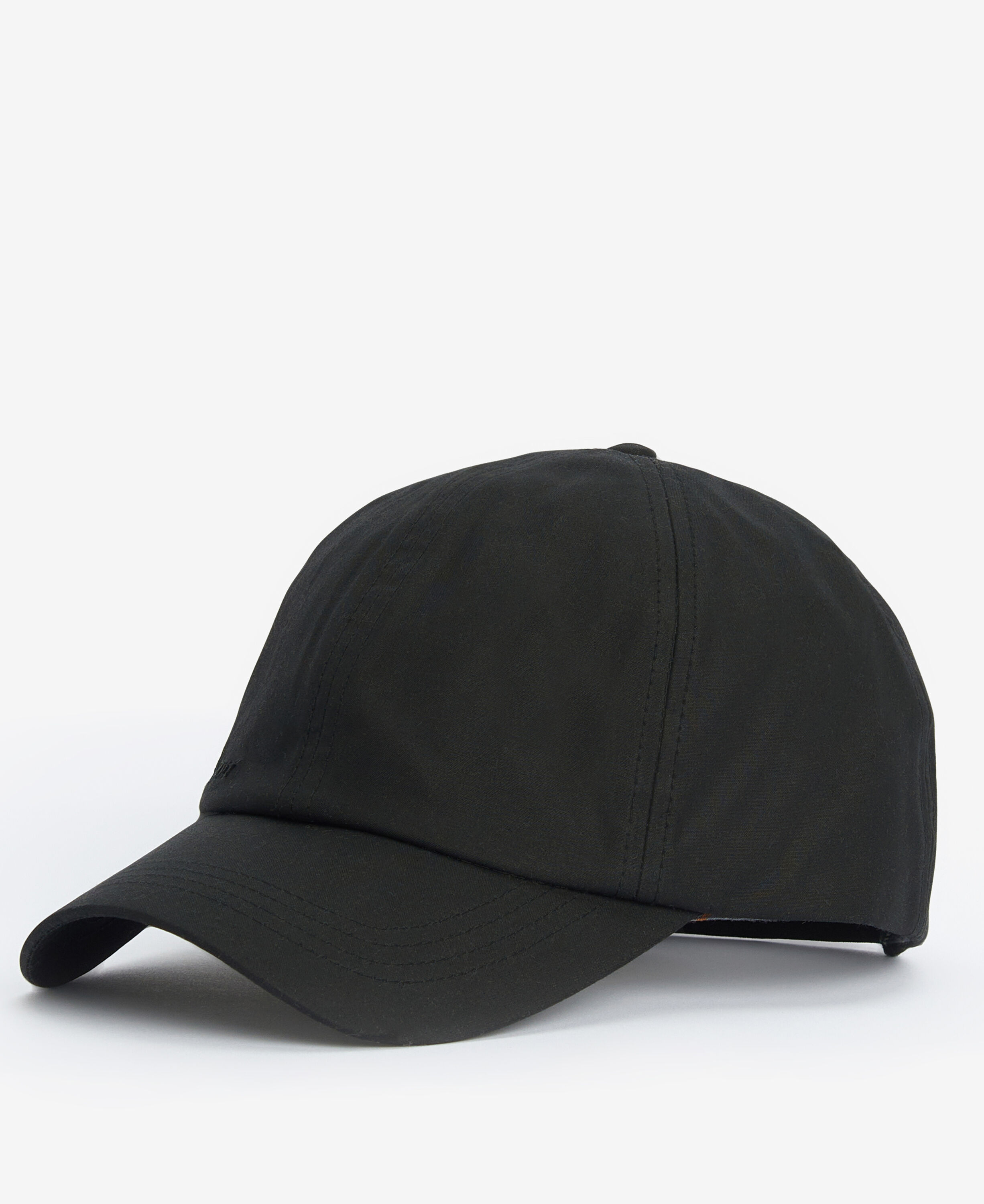 Waxed Sports Cap Classic Black