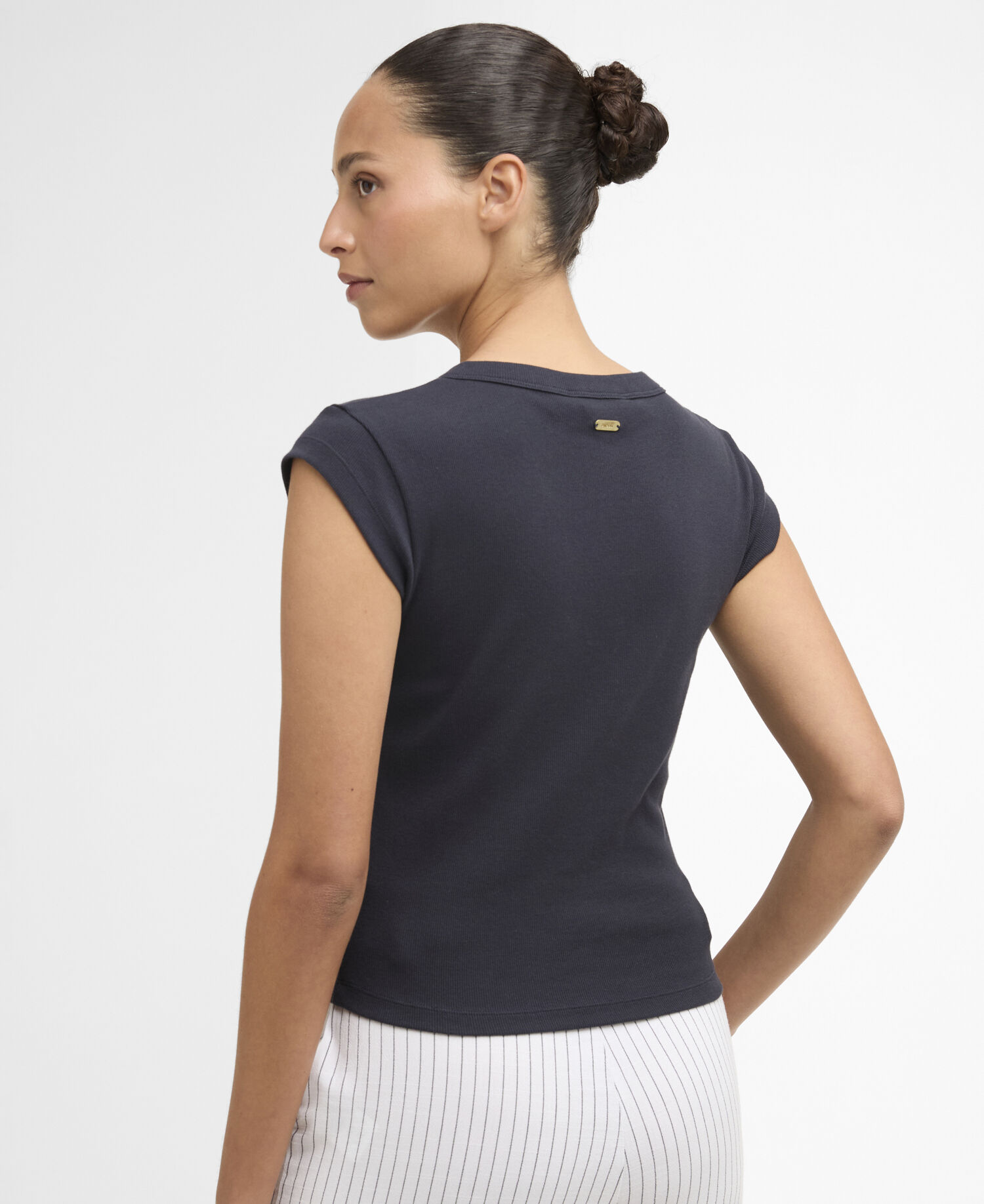 T-shirt a coste Verona Dark Navy