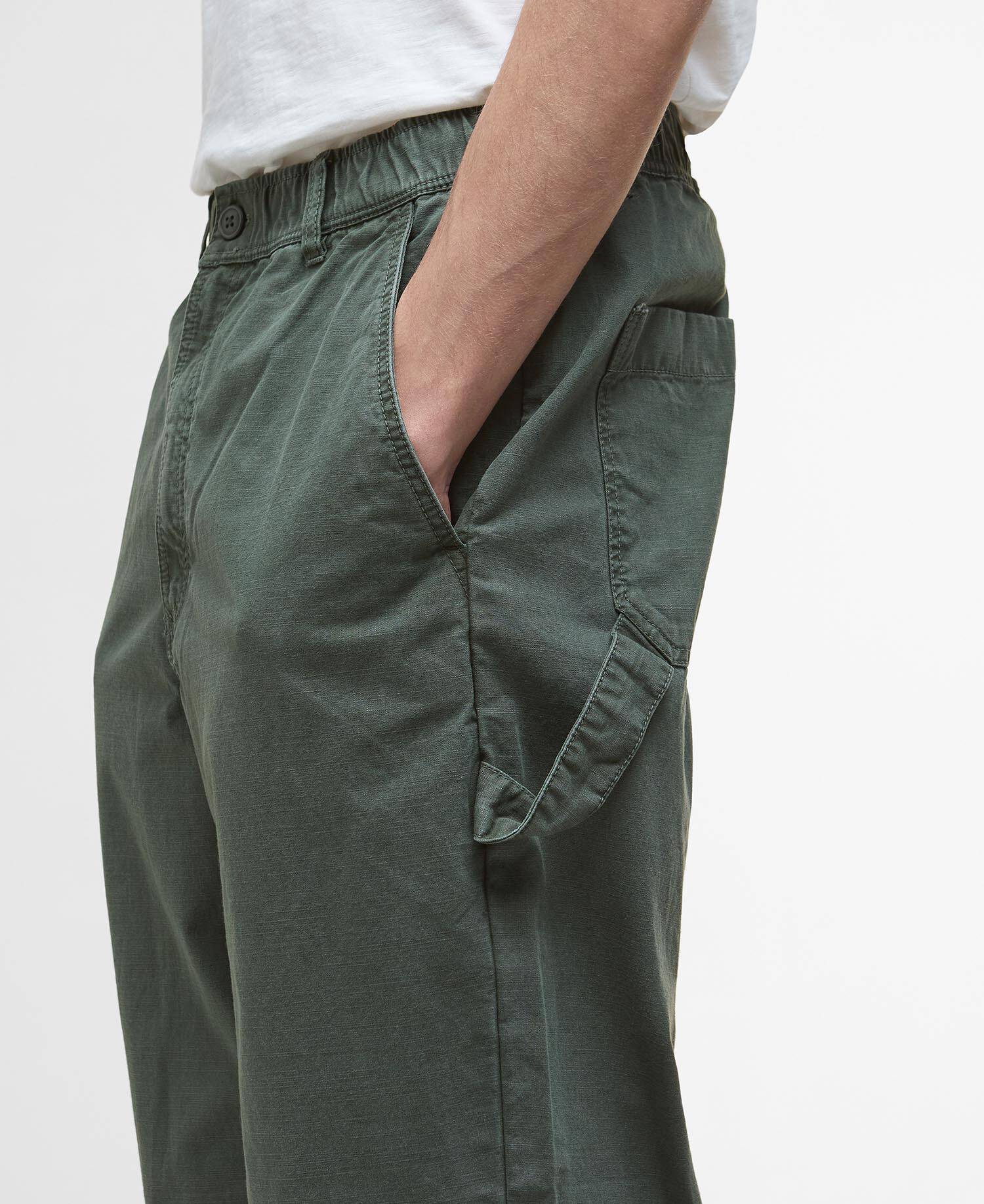 Harton Relaxed Slub Trousers image number 3
