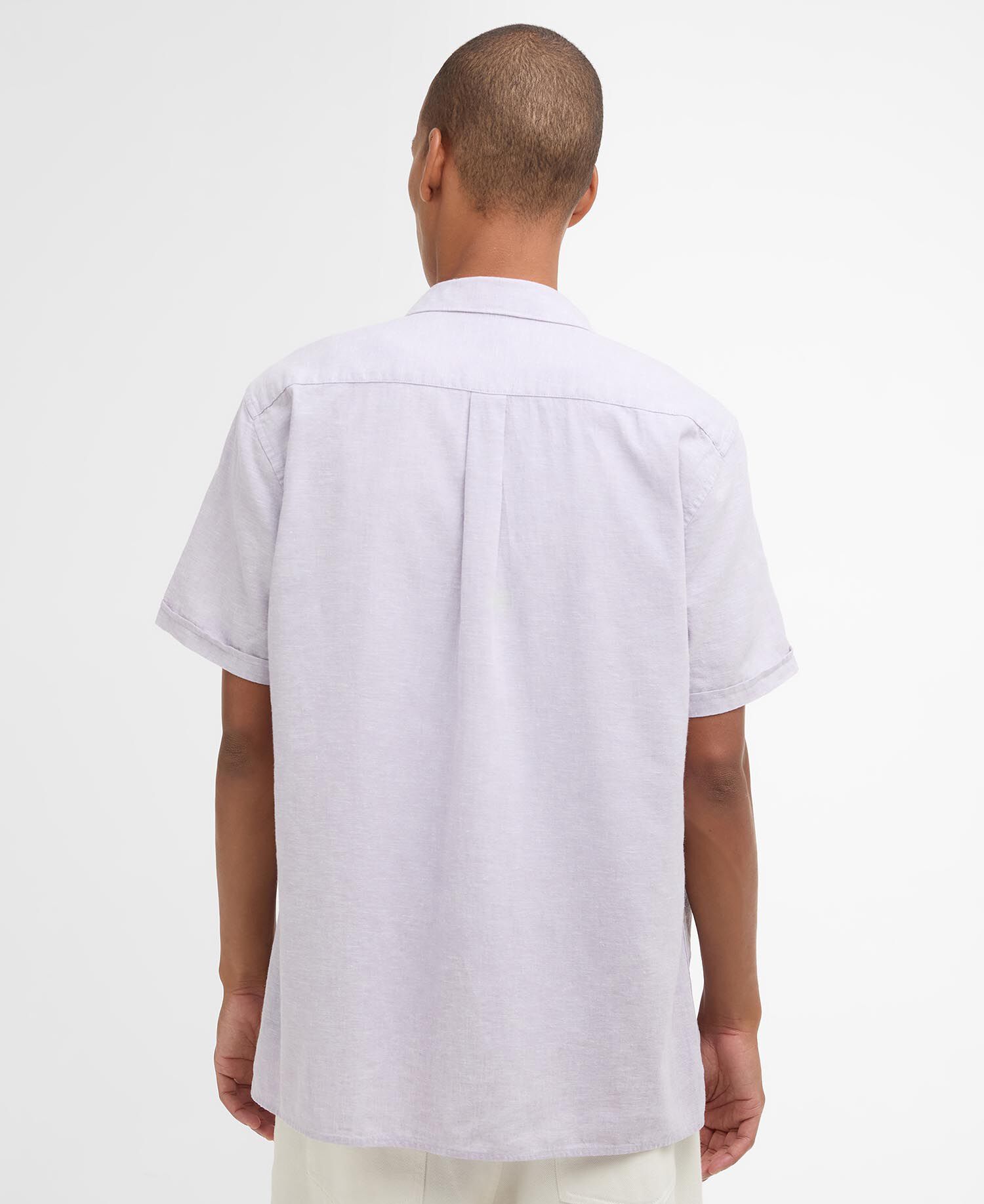 Nelson Regular Short-Sleeved Shirt Heather Mist