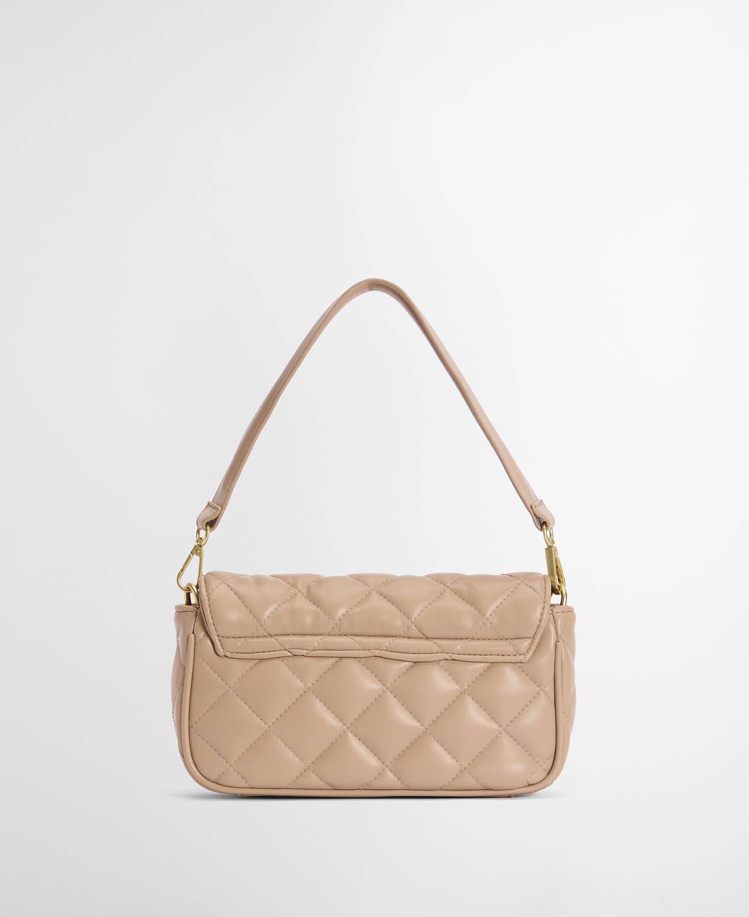Soft Quilt Mini Soho Crossbody Bag Camel image number 2