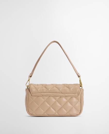 Soft Quilt Mini Soho Crossbody Bag Camel