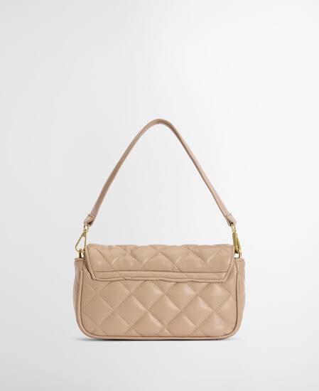 Soft Quilt Mini Soho Crossbody Bag Camel
