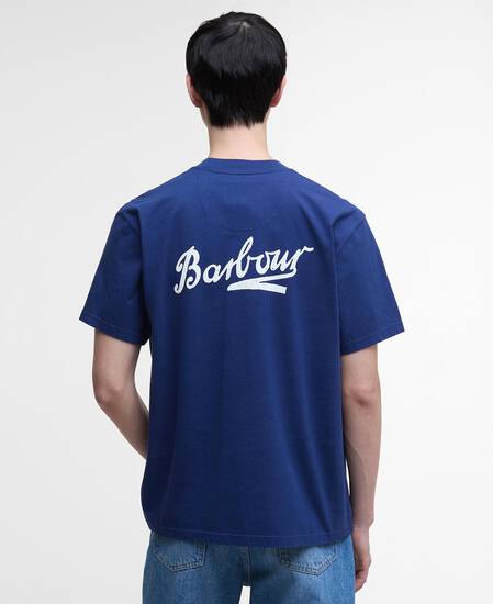 Bowery Oversized Graphic T-Shirt Inky Blue