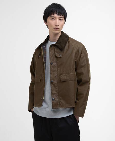Spey Slim Waxed Jacket Beech