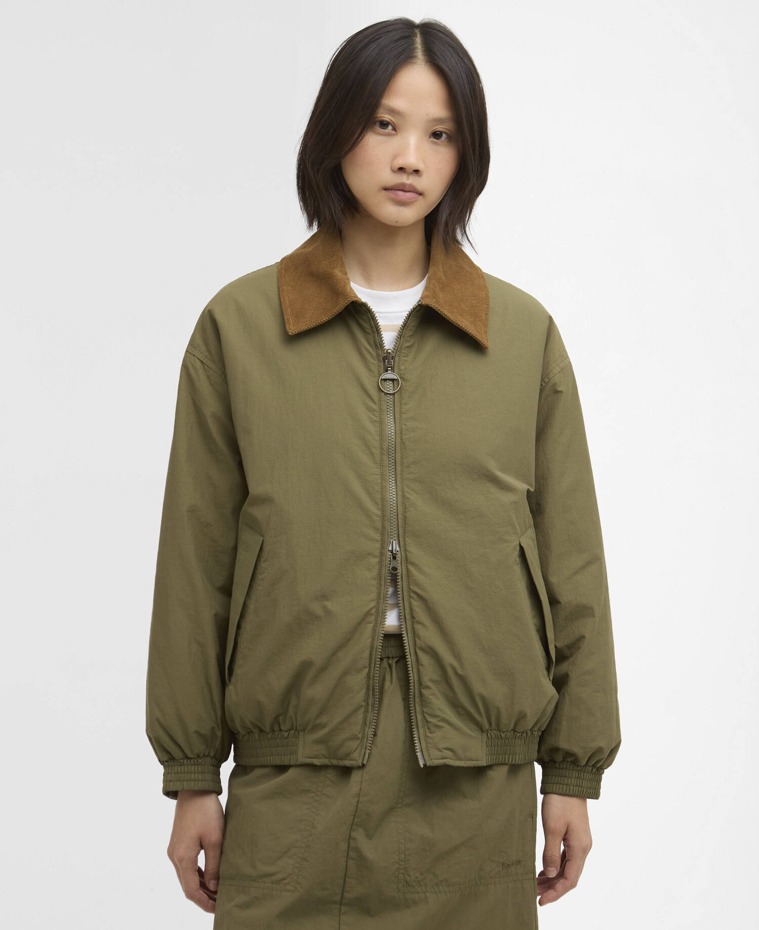 Giacca casual reversibile Maureen Burnt Olive/Ancient image number 0