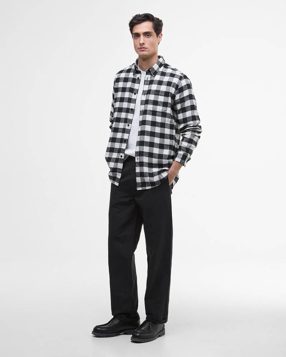 Blackstreak Gingham Long-Sleeved Shirt