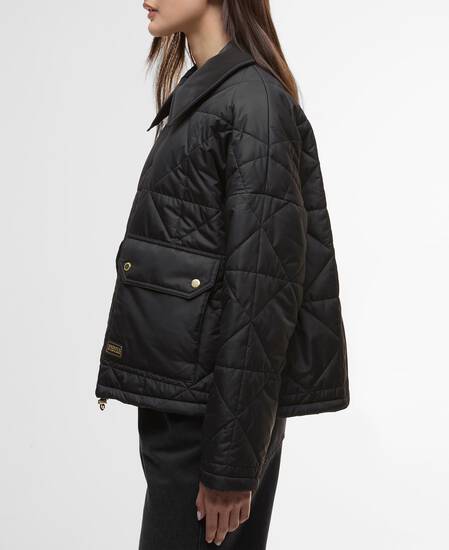 Juliana Quilted Jacket Black