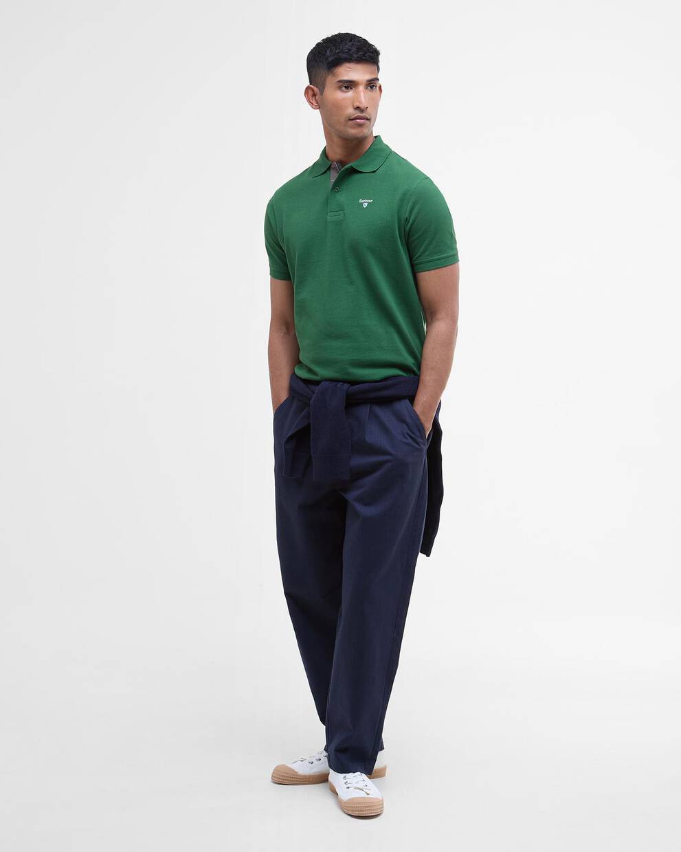 Tartan Pique Polo Shirt