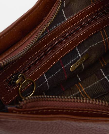 Sorrel Leather Sling Bag Brown