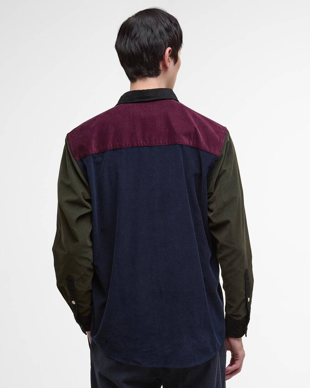 Camicia a coste oversize Patchwork