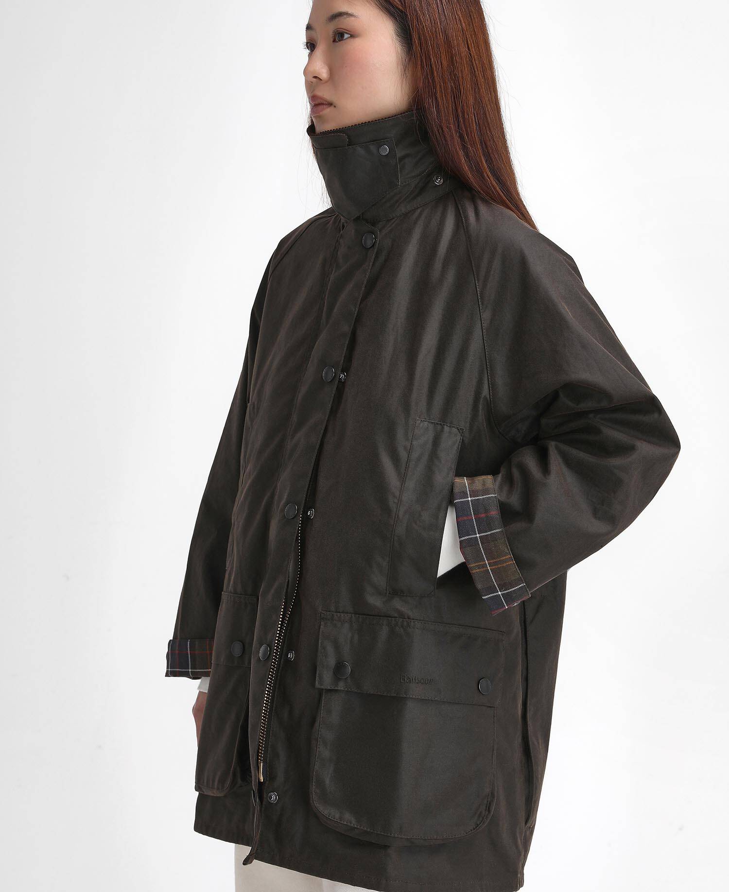 Women's Beaufort Waxed Jacket image number 5