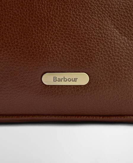 Daphne Leather Crossbody Bag Brown