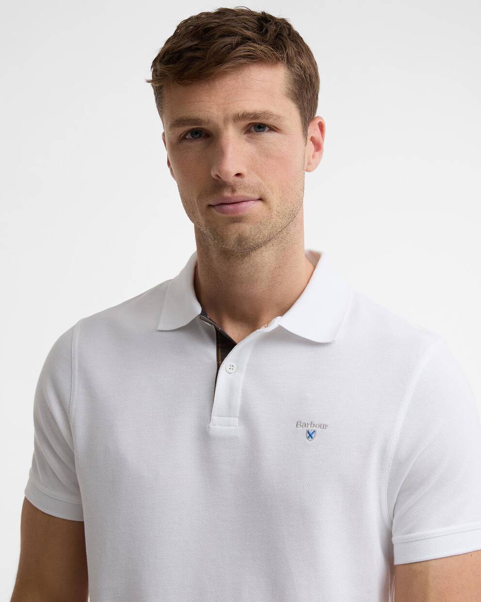Tartan Pique Polo Shirt