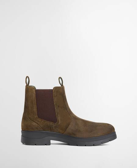 Stivaletti Chelsea Turnbull Oiled Olive Suede Stivaletti Chelsea Turnbull Oiled Olive Suede