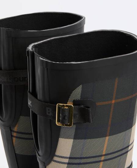 Stivali di gomma Dena Black/Ancient Tartan