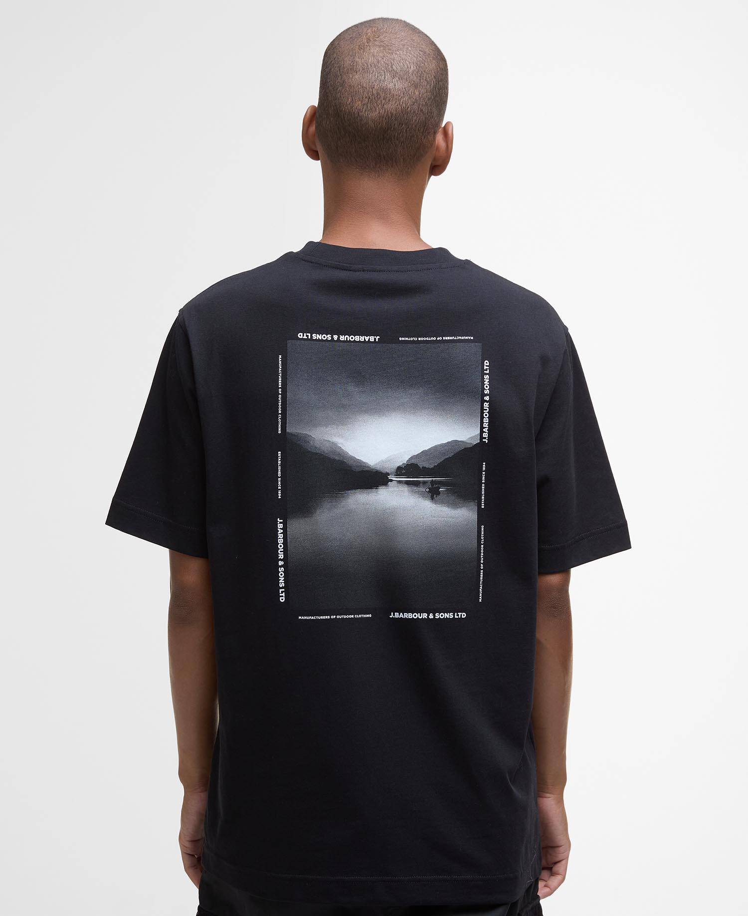 Parkend Photographic Relaxed T-Shirt Black image number 2