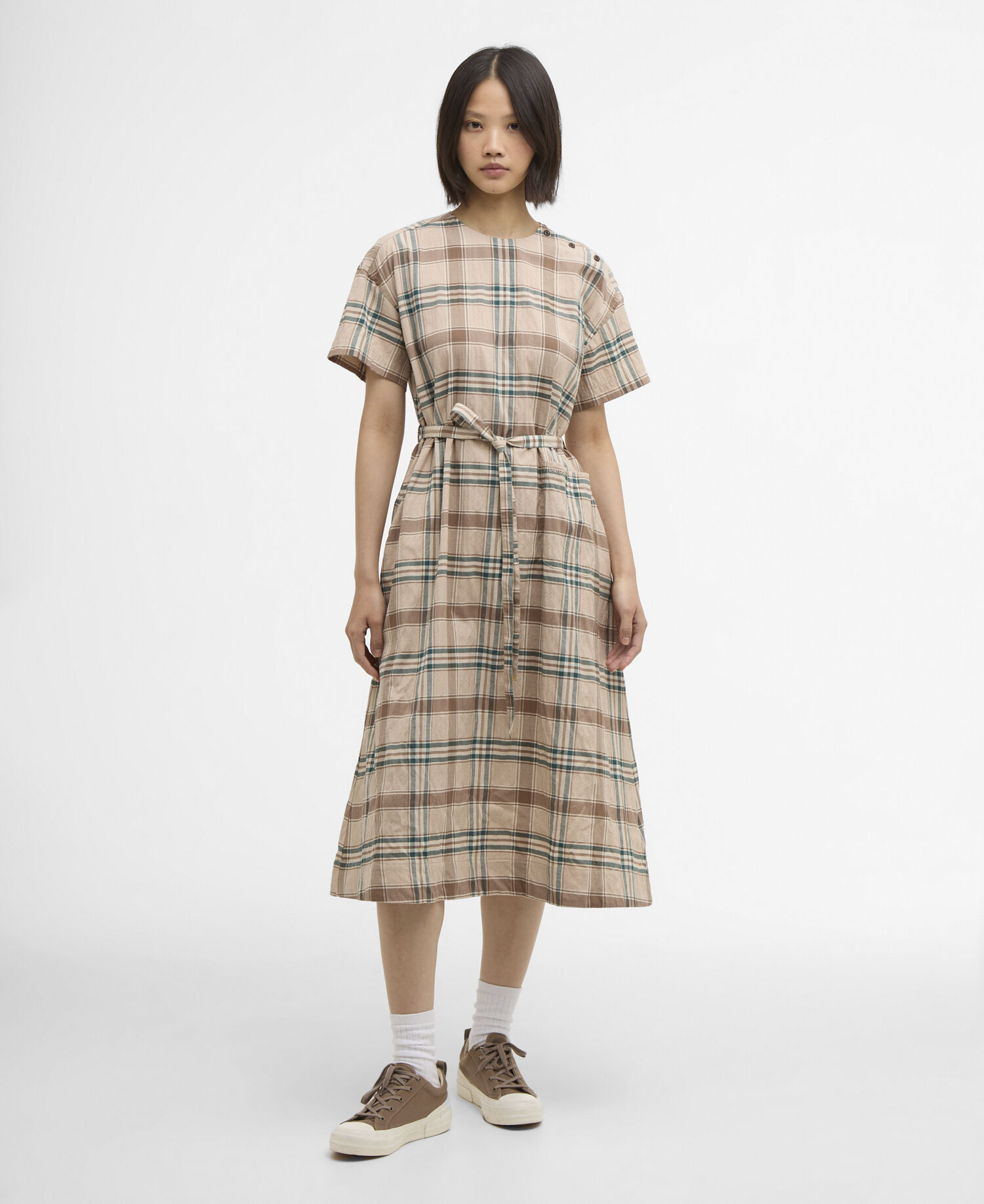 Gwen Midi Dress Archive Tartan