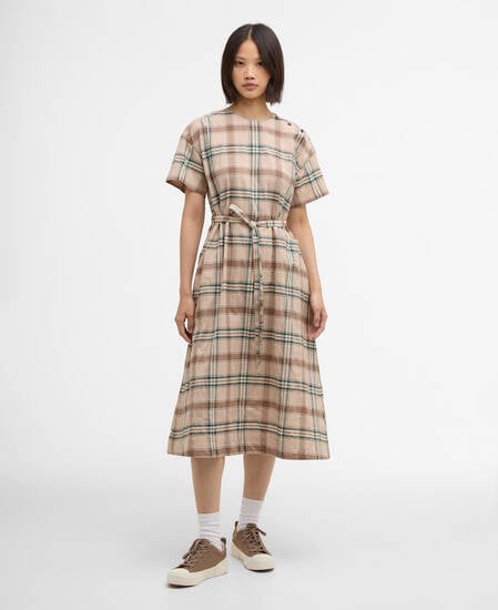 Gwen Midi Dress Archive Tartan