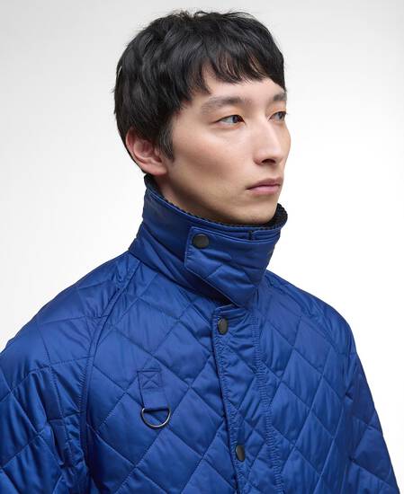 Spey Quilted Jacket Inky Blue