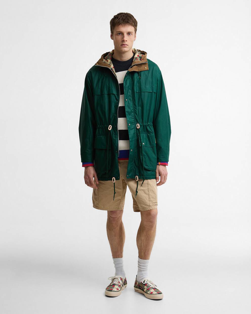 Paul Smith Loves Barbour Durham Waxed Jacket