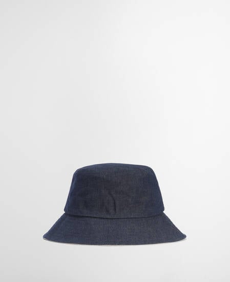 Cappello da pescatore in denim Asker Indigo